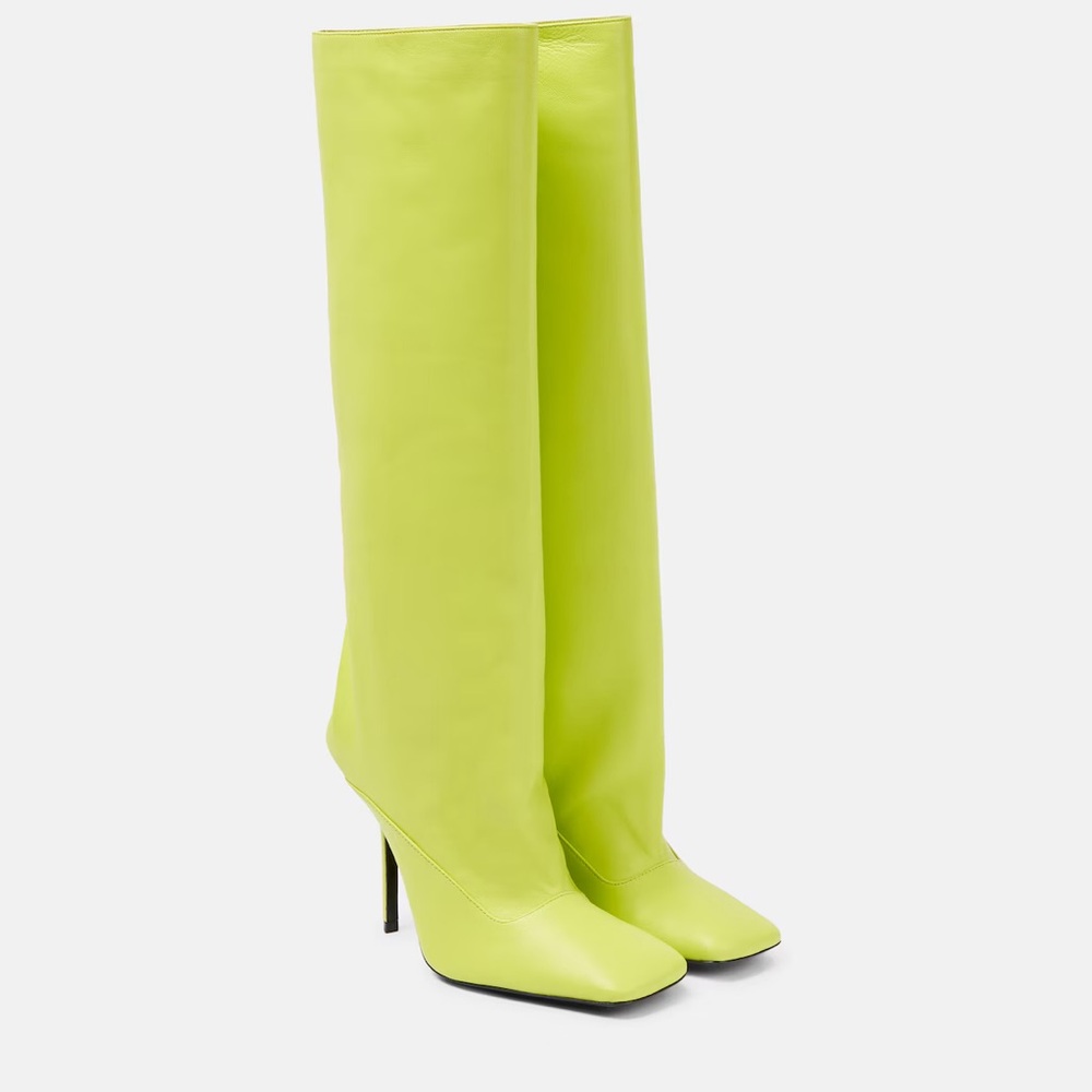 The Attico Sienna Square Toe Boots